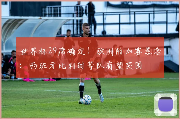世界杯29席确定！欧洲附加赛悬念：西班牙比利时等队有望突围